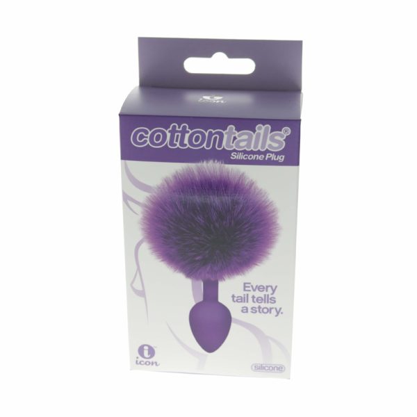 The 9's Cottontails Silicone Bunny Tail Butt Plug