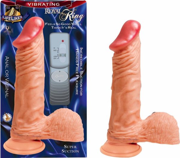 Lifelike Royal King Vibrating